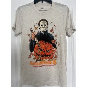 Halloween 4 Return Of Michael Myers Shirt Cavity Colors Sz Small Rare